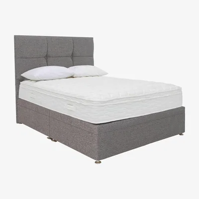 Furniture Village Sleep Story - Hybrid 2500 Side Lift Ottoman Divan Set - King Size