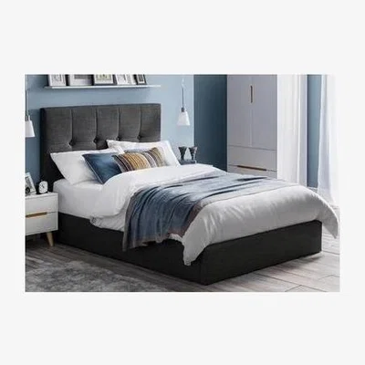 Furniture123 Julian Bowen Sorrento King Size Lift-Up Storage Bed in Grey