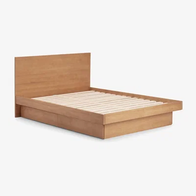 Made.com Meiko Super King Size Bed with Drawer Storage, Pine