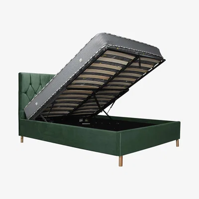 The Range Birlea Loxley Ottoman Bed - Green / King