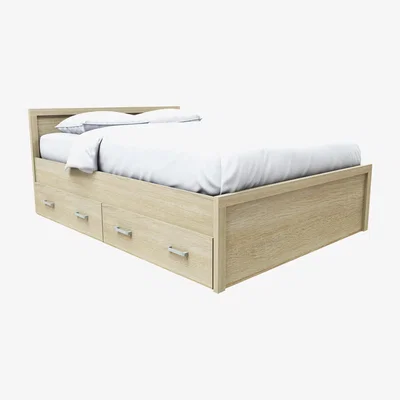 The Range Abbot Four Drawer Storage Bed
