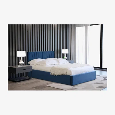 The Range Florence Ottoman Bed - Navy / King