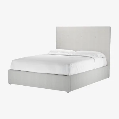 Sofa.com Avery 130cm King Ottoman Bed in Pumice House Basket Weave - sofa.com