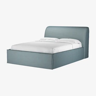 Sofa.com Charlie King Ottoman Bed in Shore Heathland Weave - sofa.com