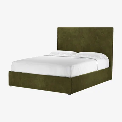 Sofa.com Avery 130cm King Ottoman Bed in Meadow Smart Velvet - sofa.com