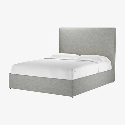 Sofa.com Carter 130cm King Ottoman Bed in Grey Marl Highland Tweed - sofa.com