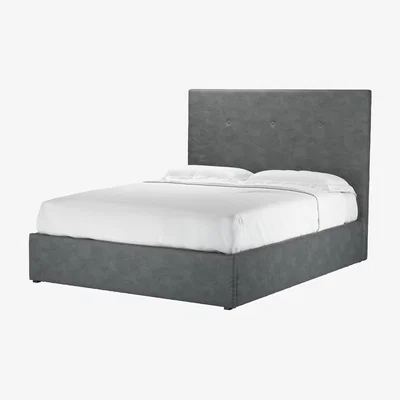 Sofa.com Avery 130cm King Ottoman Bed in Niagara Powdered Leather - sofa.com