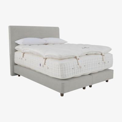 Furniture Village Harrison Spinks - Stately Harewood Divan Set with Mattress Topper - Double