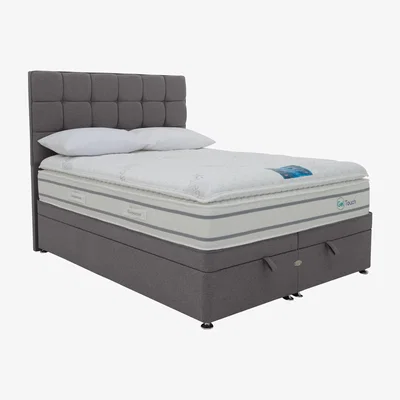 Furniture Village Sleepeezee - GelTouch 4000 End-lift Ottoman Divan Set - Double