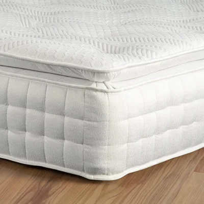 Furniture123 Double Memory Foam Top 2000 Pocket Sprung Pillow Top Mattress - Sleepful