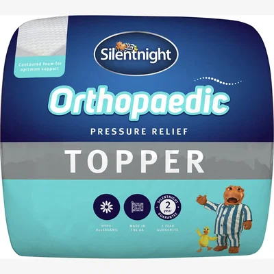 Habitat Silentnight Orthopaedic Mattress Topper with Cover - Double
