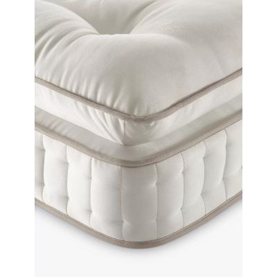 John Lewis John Lewis & Partners Luxury Natural Collection Egyptian Cotton Pillowtop 4250, Small Double, Firmer Tension Pocket Spring Mattress