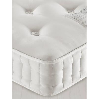 John Lewis John Lewis & Partners Natural Collection Leckford Linen 3400, Small Double, Medium Tension Pocket Spring Mattress