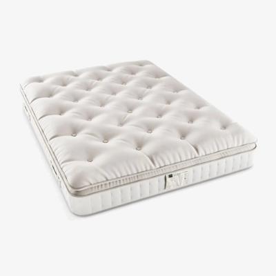 John Lewis John Lewis British Natural Collection Herdwick Pillowtop 4250, Double, Firmer Tension Pocket Spring Mattress