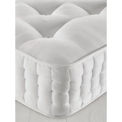 John Lewis John Lewis & Partners Natural Collection Wensleydale Wool 13400, Small Double, Firm Tension Pocket Spring Mattress