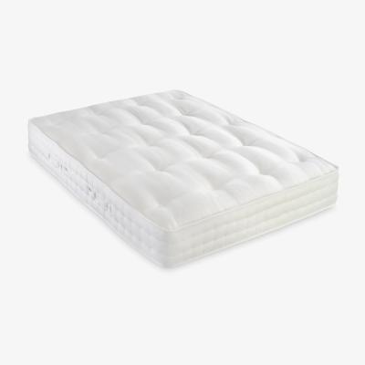 John Lewis John Lewis Waitrose Wool NO. 4 Pocket Spring Mattress, Medium Tension, Double