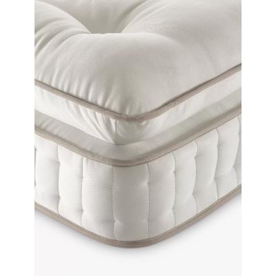John Lewis John Lewis & Partners Luxury Natural Collection Egyptian Cotton Pillowtop 4250, Double, Regular Tension Pocket Spring Mattress