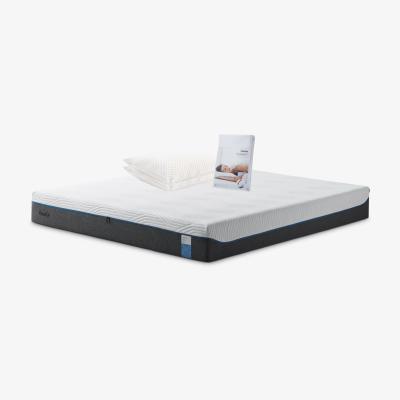John Lewis TEMPUR® Hybrid Elite Pocket Spring Memory Foam Mattress, Medium Tension, Double, with Water Resistant Mattress Protector and Standard Support Pillow