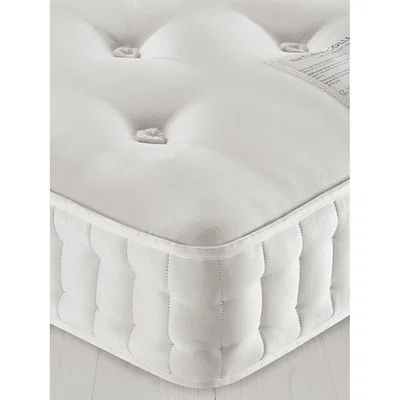 John Lewis John Lewis & Partners Natural Collection Egyptian Cotton 5900, Double, Firm Tension Pocket Spring Mattress