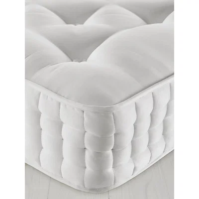 John Lewis John Lewis & Partners Natural Collection Silk 19400, Double, Firm Tension Pocket Spring Mattress