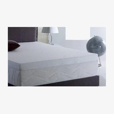 The Range Visco Therapy Memory Foam Mattress Toppe And Cover(Double) - white