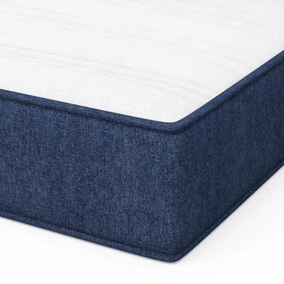 The Range Gel Memory Foam Mattress with Skin-Friendly Knitted Cover - Deep Blue / Double