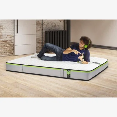 The Range Jay-Be Benchmark S1 Comfort Sprung Mattress 4Ft. - Green