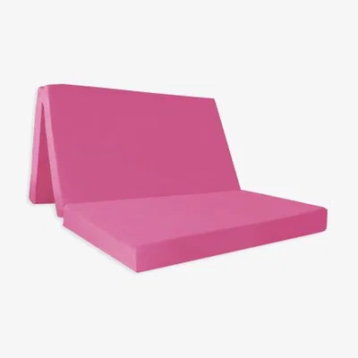 The Range Visco Therapy Double Badenia Folding ZBed Mattress (Pink) - pink