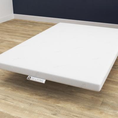 The Range Deluxe 10cm Thick Single Memory Foam Mattress Topper  - White / Double