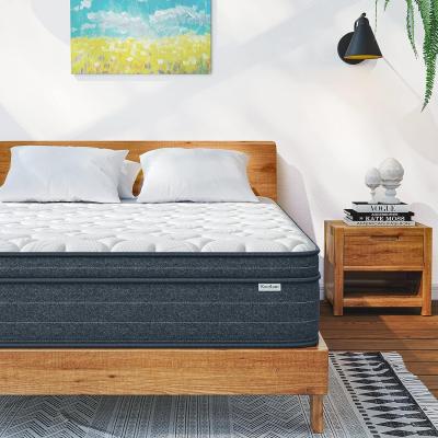 The Range Sprung Hybrid Mattresses - Grey+white / Double