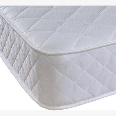 The Range Cooltouch Essentials White Diamond 18cm Deep Value Spring Mattress - White / Double