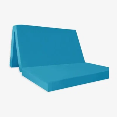 The Range Visco Therapy Double Badenia Folding ZBed Mattress - Turquoise