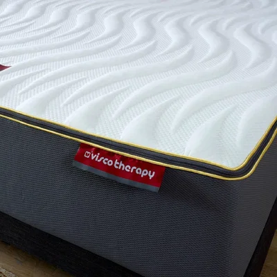 The Range Visco Therapy Pocket Spring , Reflex Foam Mattress - white  / Double / 18kg