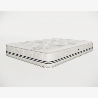 The Range Mayfair Open Coil Double Mattress - White