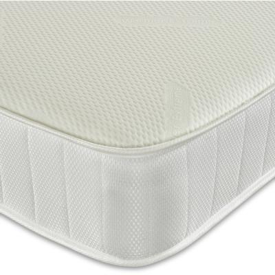 The Range 9" Deep Upholstery Breathable Winter Warming Premium open coil Mattress - White / Flattop / Double