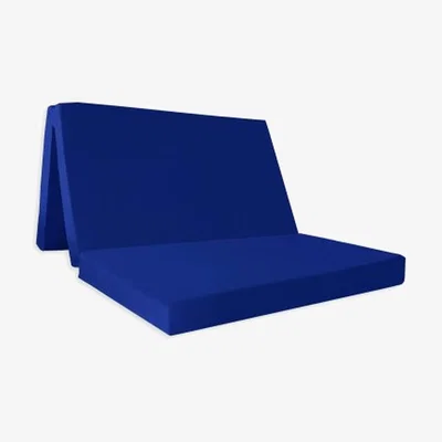 The Range Visco Therapy Double Badenia Folding ZBed Mattress (Blue) - blue