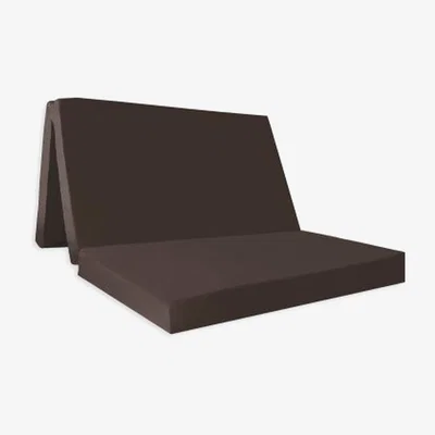The Range Visco Therapy Double Badenia Folding ZBed Mattress(Brown)  - brown