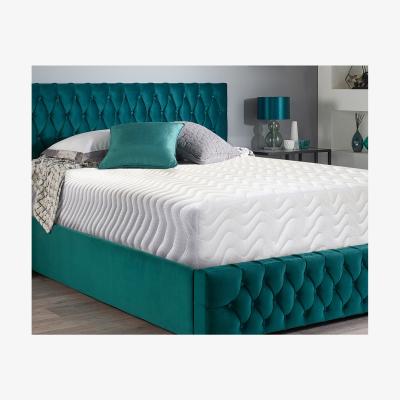 The Range Aspire Cool Blue Memory 2500 Mattress, Size Double - White border and white top panel
