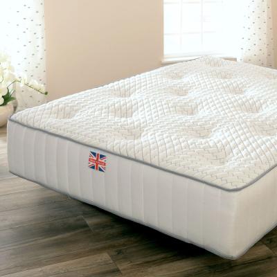 The Range Pocket Sprung, Wool and Memory Foam Mattress - White / Double