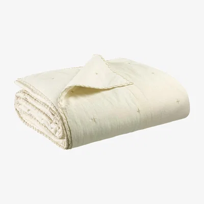 Amara Vivaraise - Nala Bedspread - 240x260cm - Cream