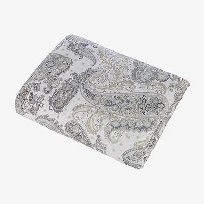 Amara Etro - Harrison Newark Quilted Bedcover - Grey - 270x270cm