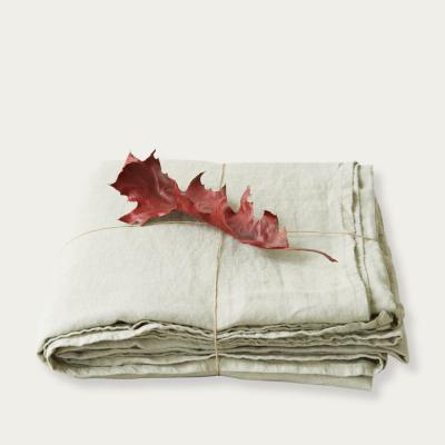 Bombinate.com Sage Washed Linen Bed Set