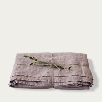Bombinate.com Ashes of Roses Washed Linen Bed Set