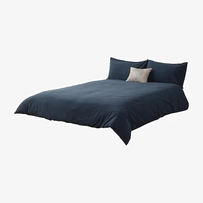 BHS.com Stonewashed Denim Cotton Bedding Set
