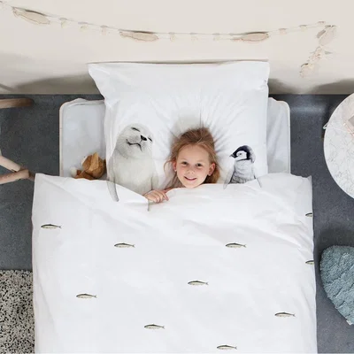 Cuckooland Snurk Childrens Arctic Friends Duvet Bedding Set