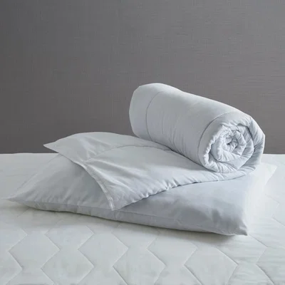 Dunelm 4 Tog Anti Allergy Roll Duvet and Pillow Set White