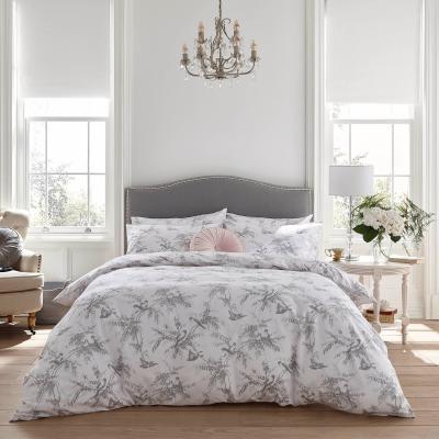 Dunelm Holly Willoughby Fauna Mint 100% Brushed Cotton Reversible Duvet Cover and Pillowcase Set Mint