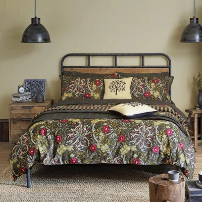 John Lewis Morris & Co. Seaweed Cotton Bedding