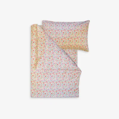 John Lewis Coco & Wolf Liberty D'Anjo Duvet Cover Set, Peach