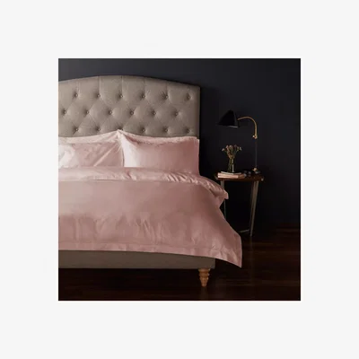 John Lewis John Lewis & Partners Soft & Silky Egyptian Cotton 800 Thread Count Bedding, Rosa
